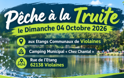 Journée Pêche à la Truite – Dimanche 4 octobre 2026